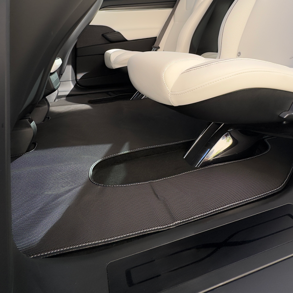 Alfombrilla de PVC de interior para Tesla Model X LR & Plaid 2022+