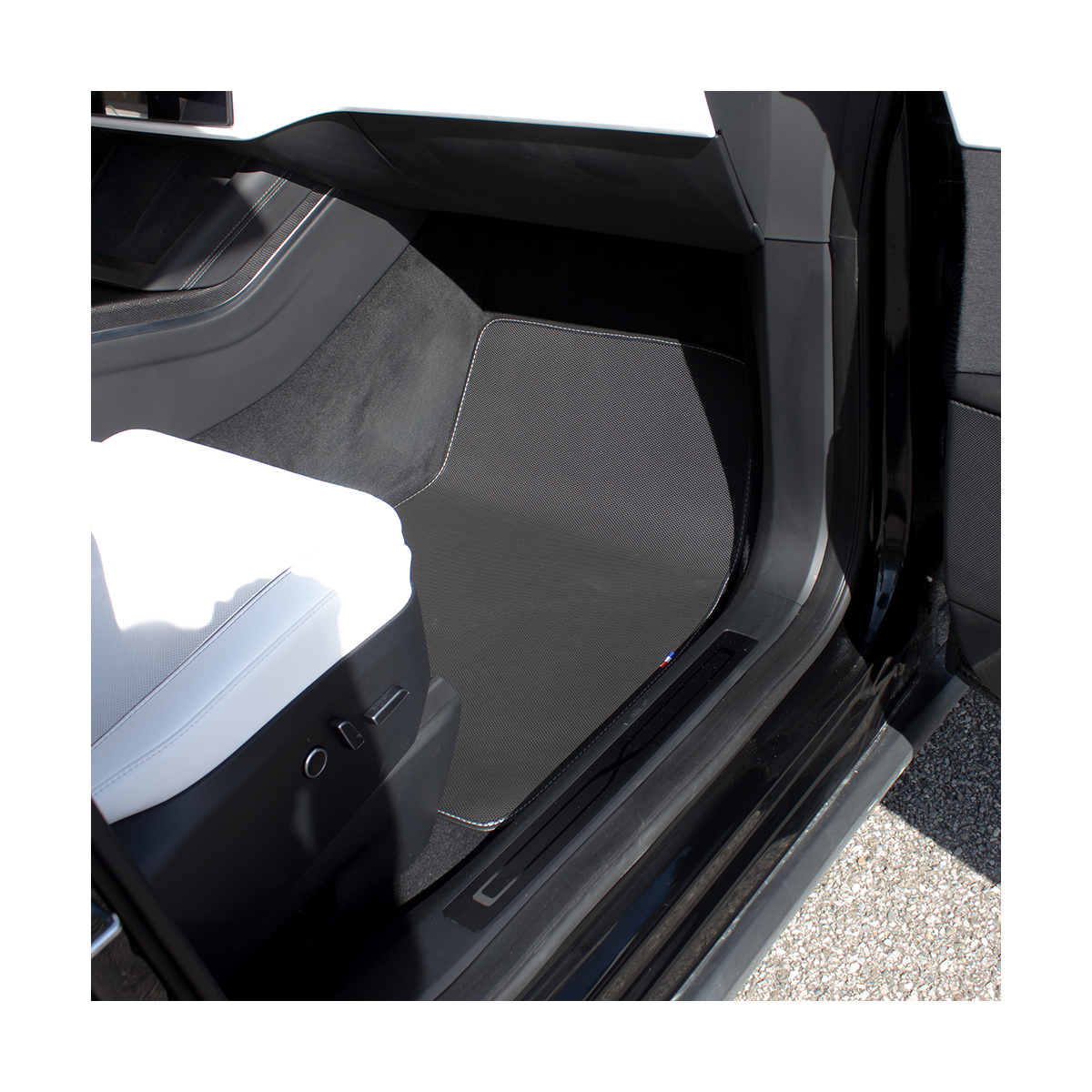 PVC-lattiamatto Tesla Model X LR & Plaid 2022+ -malleihin