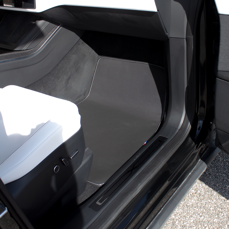 Tappetini in PVC per interni per Tesla Model X LR e Plaid 2022+
