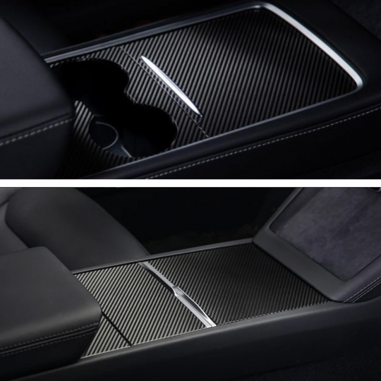 Center console covering for Tesla Model 3 and Model Y from 2021