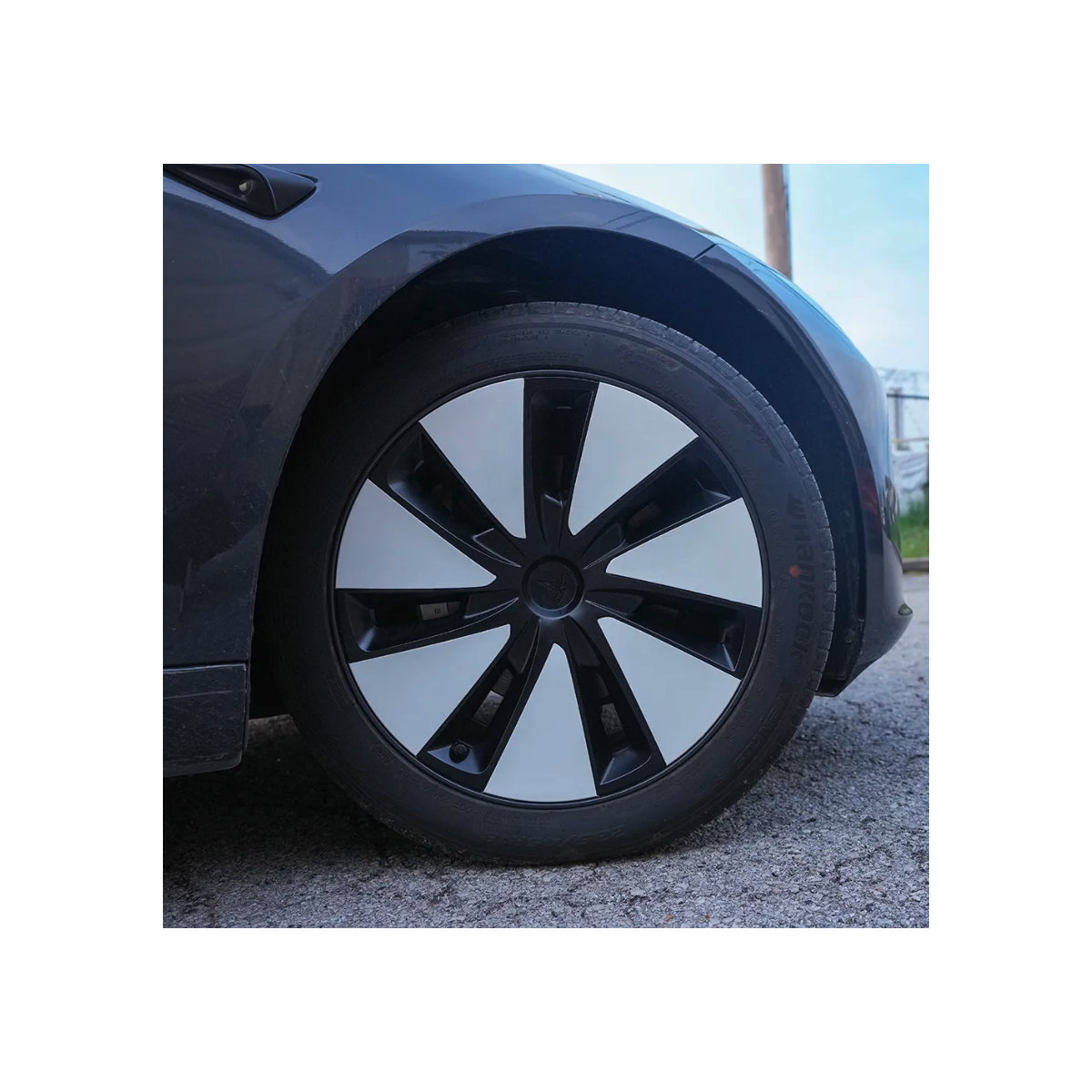 Tesla Model 3 Overtrekk for hjulkapsler Highland 2024+