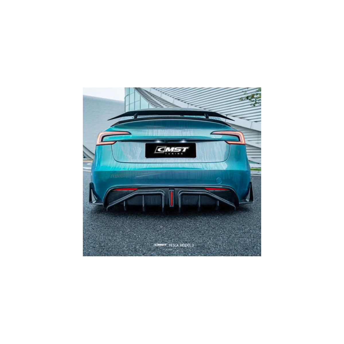 Kit corpo diffusore posteriore CMST per Tesla Model 3 2024+