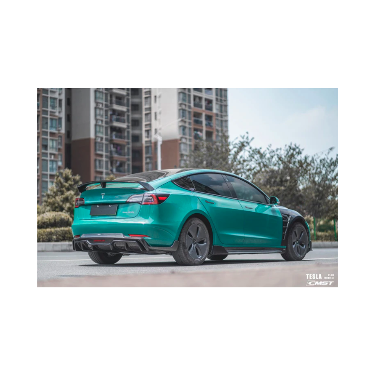 Koolstof achterdiffusor CMST® V5 - Tesla Model 3