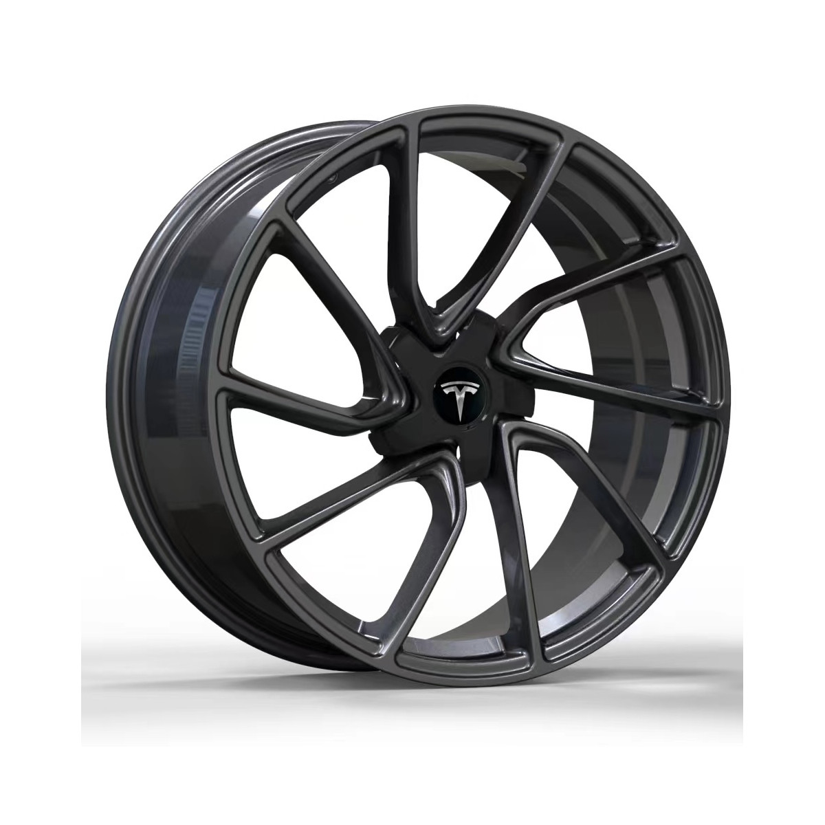 copy of Satz von 4 Uberturbine Replik geschmiedete Felgen - Tesla Model S, X, 3 und Y