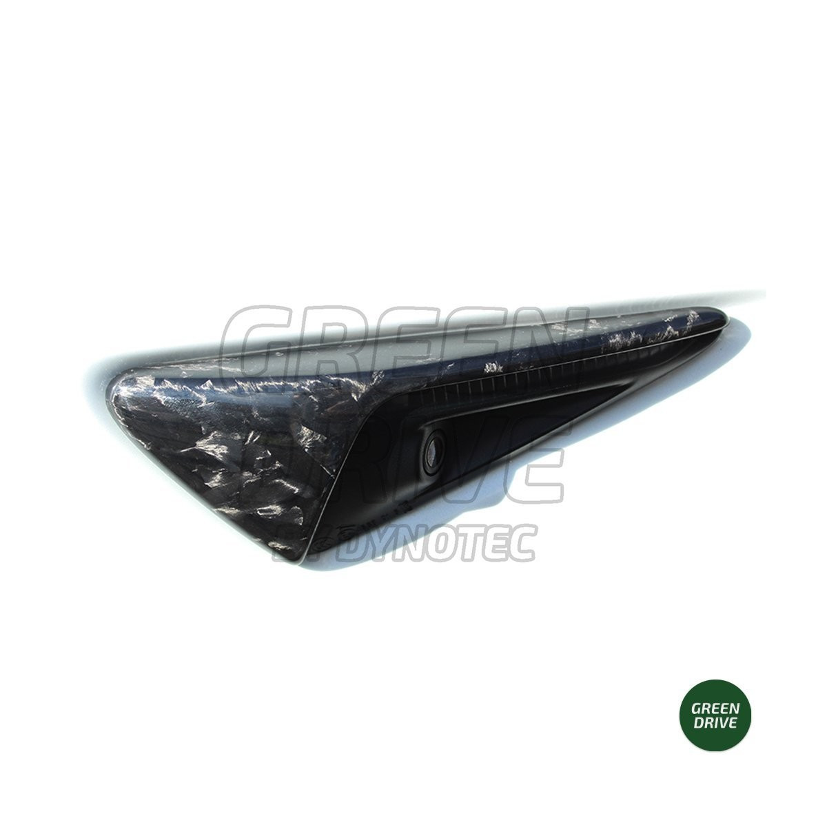 Protección de cámara lateral de carbono para Tesla Model S, X, 3 hasta 2020