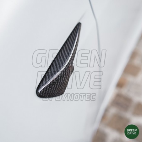 Carbon Side Camera Cover - Tesla Model S, X, 3 en Y