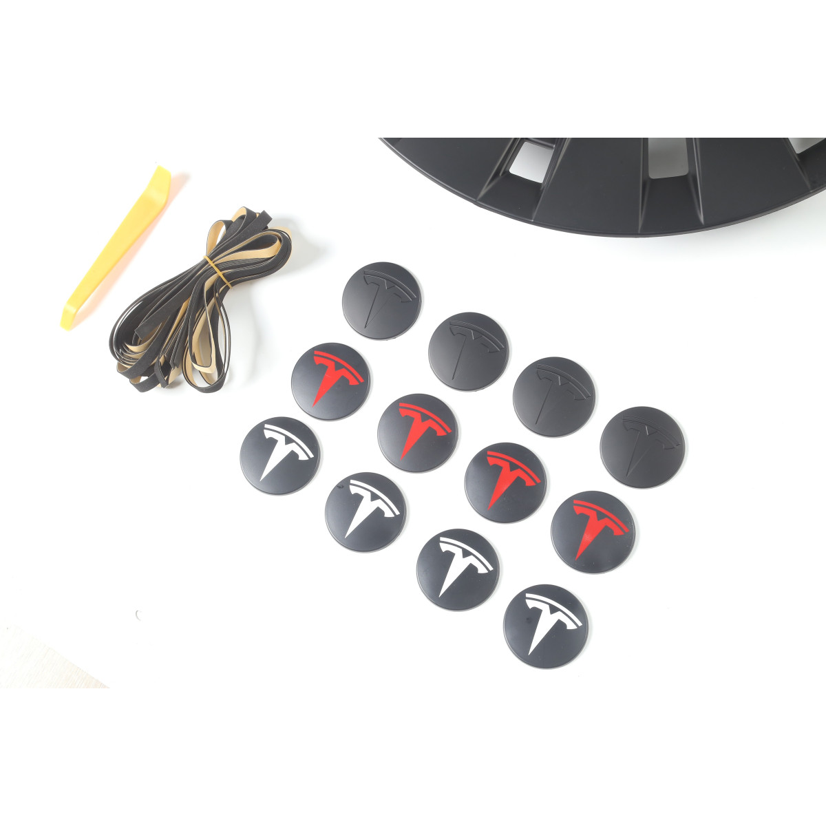 Set de 4 capace de roți replica Induction de 18" pentru Tesla Model 3 Highland 2024+