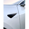Protección de cámara lateral de carbono para Tesla Model S, X, 3 hasta 2020