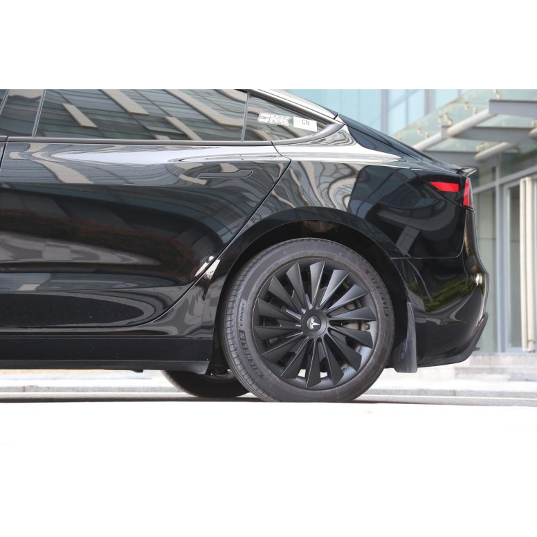 Juego de 4 tapacubos estilo turbina de 18" para Tesla Model 3 Highland 2024+