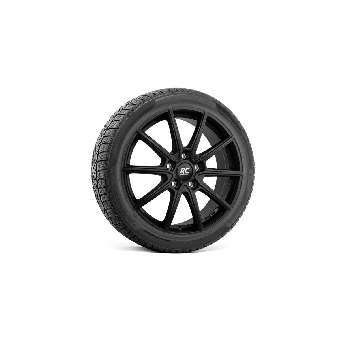 Rodas completas de inverno para Volvo EX40 / EC40 - RC32 Jantes de 19" com pneus (Conjunto de 4)