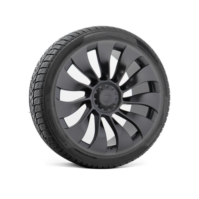 Winterkompletträder für Tesla Model 3 2024+ Highland Performance – Uberturbine-Felgen mit Reifen (4er-Set)