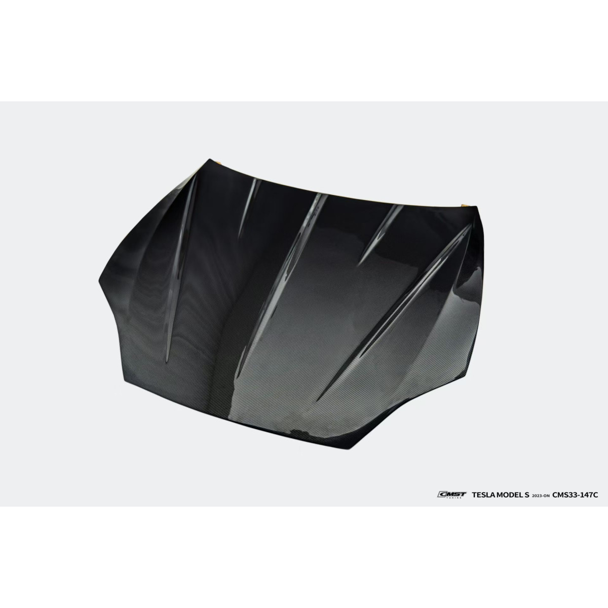 Capotă din carbon CMST® pentru Tesla Model S LR & Plaid 2021+
