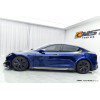 Minigonne laterali in carbonio CMST® per Tesla Model S LR & Plaid 2021+