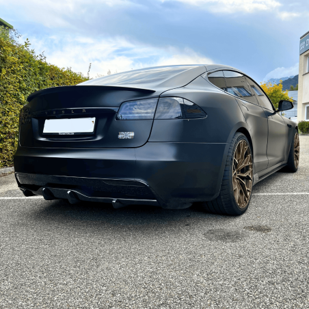 Kulfiberdiffusor DynoTec ElementX® til Tesla Model S LR & Plaid 2022+
