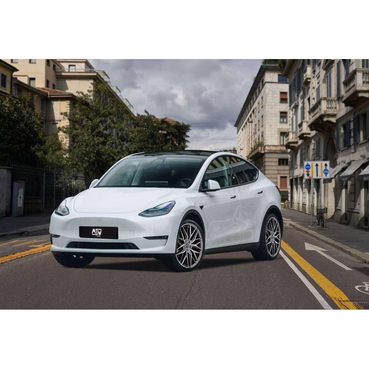 Tesla Uppsättning med 4 MSW 50 21"-fälgar - Model Y