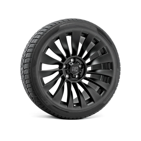 Komplette 19'' vinterhjul til Tesla Model Y – MSW 37T-fælge med dæk