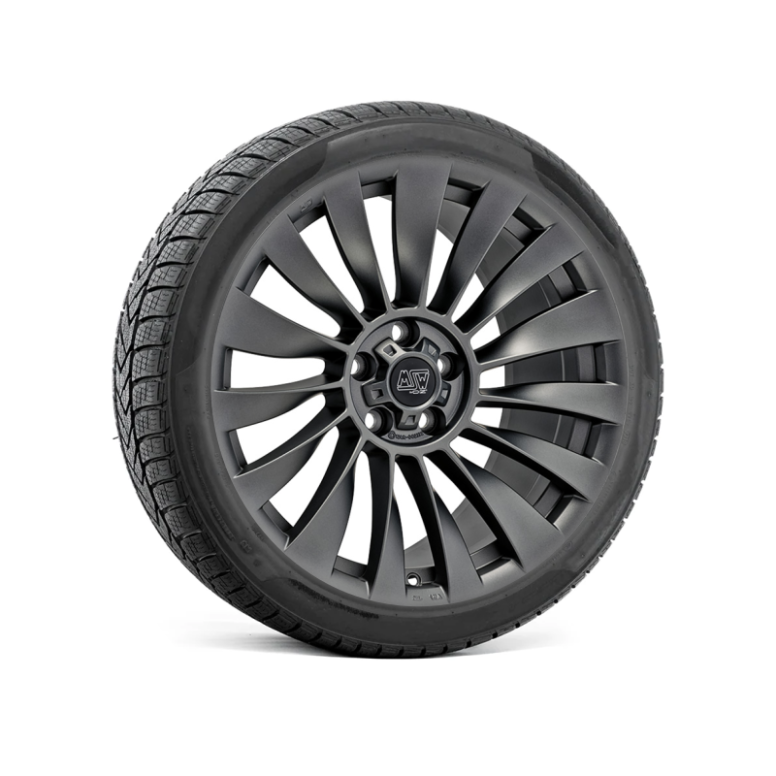 Komplette 19'' vinterhjul til Tesla Model Y – MSW 37T-fælge med dæk