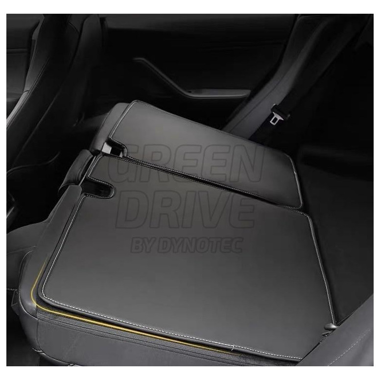 Housse De Protection Sièges Arrière Ywooon Pour Tesla Model 3/Y/X/S - 2 Pièces - Cuir Fibre Ultra-fine