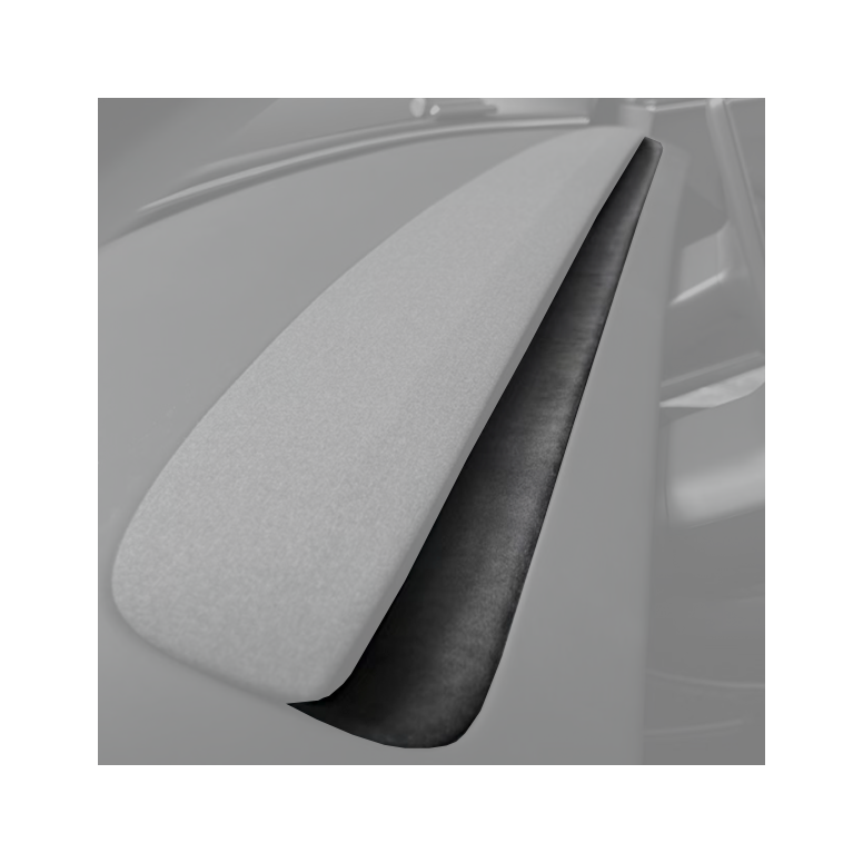Inserción en el salpicadero de Alcantara® original para Tesla Model 3 e Y