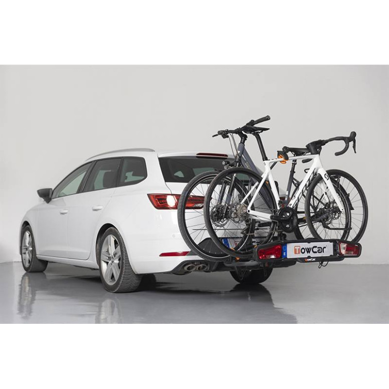 TOWCAR-Fahrradträger für Tesla, Ausführung für 2, 3 oder 4 Fahrräder