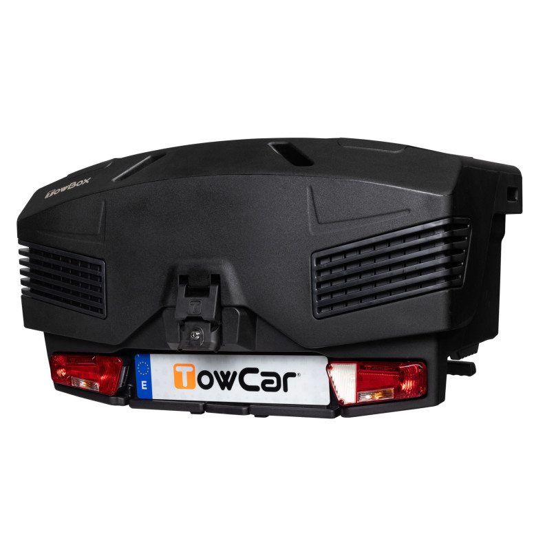 TowBox EVO Urban, box per gancio di traino per Tesla