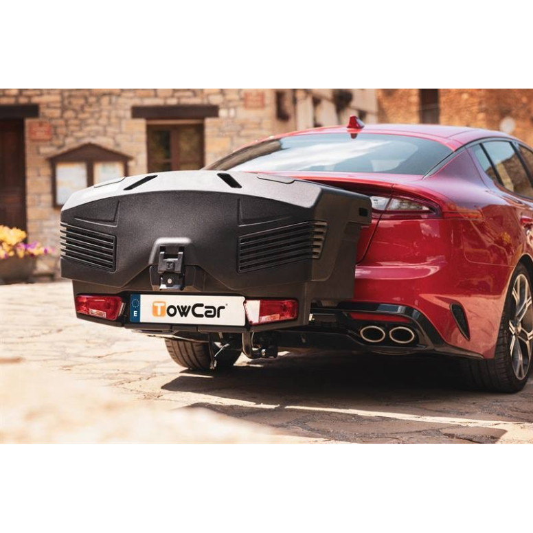 TowBox EVO Urban, box per gancio di traino per Tesla