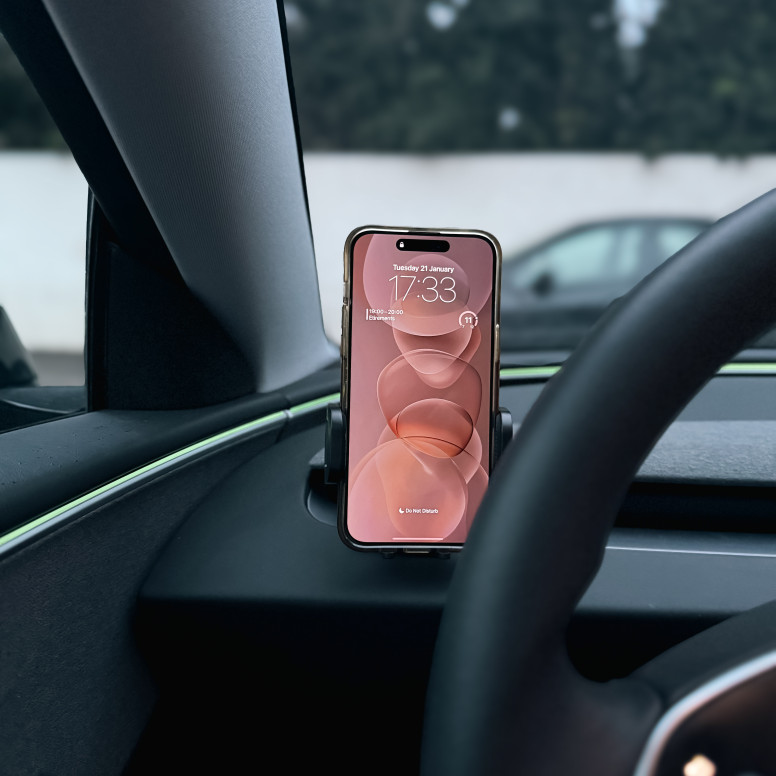 Magnetisk Magsafe-telefonholder til Tesla Model 3 2024+ Highland