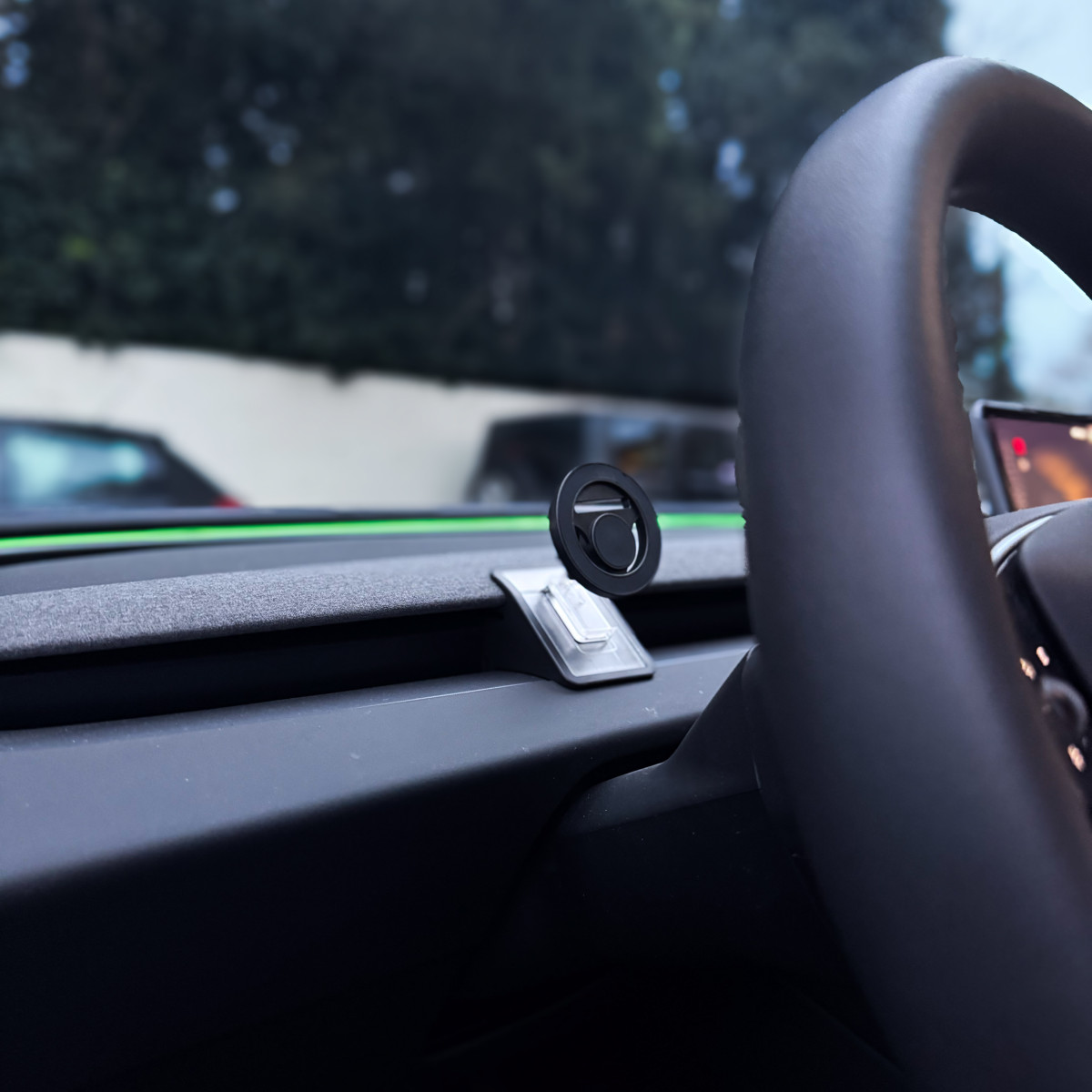 Suporte magnético para telemóvel Magsafe para Tesla Model 3 2024+ Highland