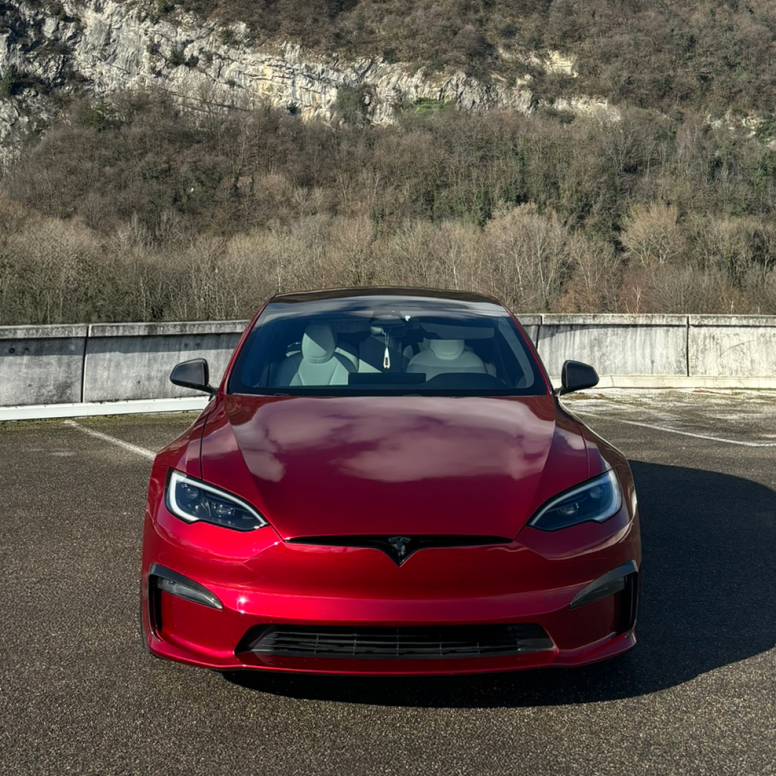 Fog Light Carbon Front für Tesla Model S LR & Plaid 2022+