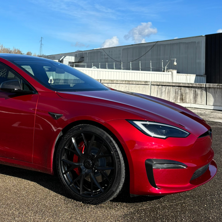 Fog Light Carbon Front für Tesla Model S LR & Plaid 2022+