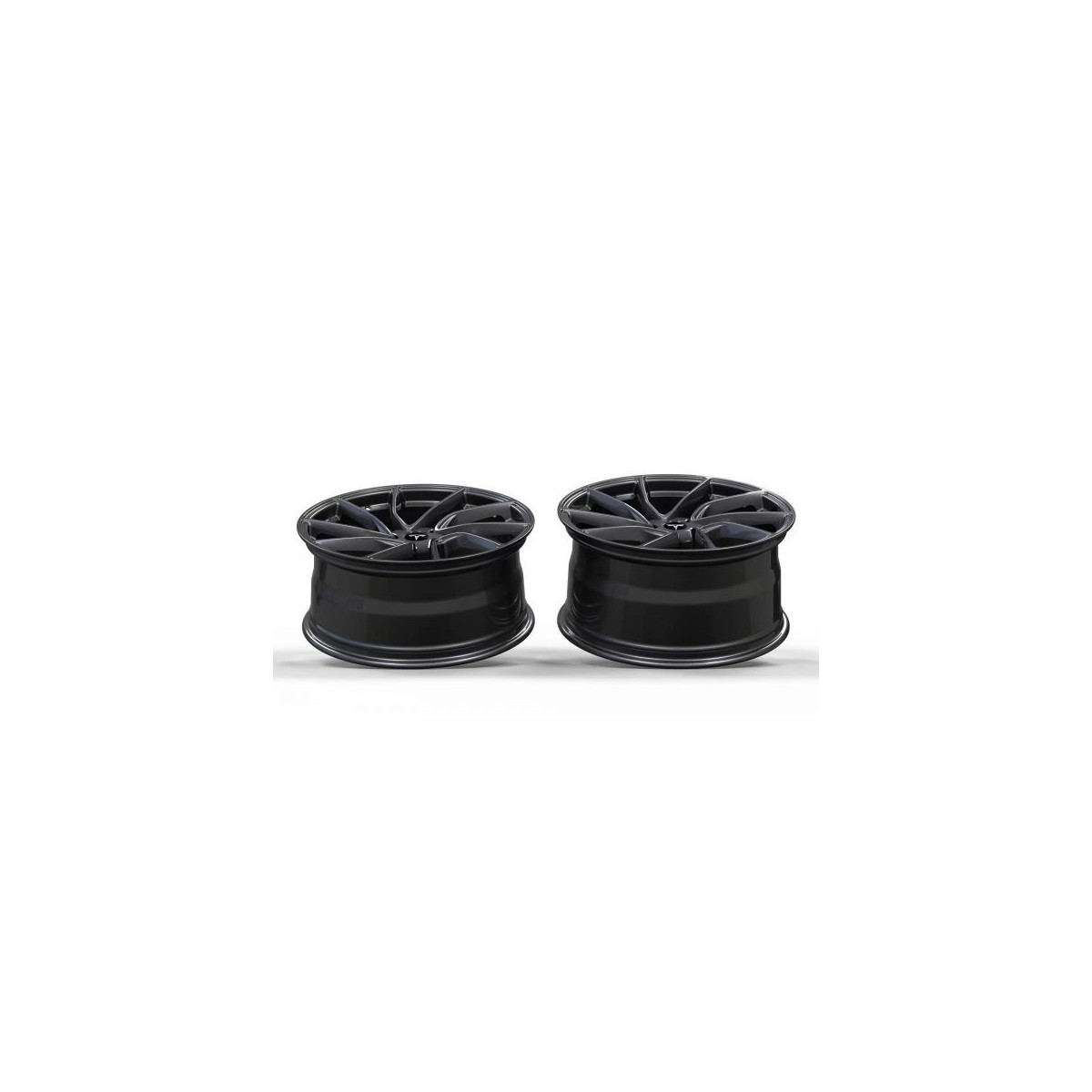 Conjunto de 4 jantes forjadas réplica Warp para Tesla Model S e Model X