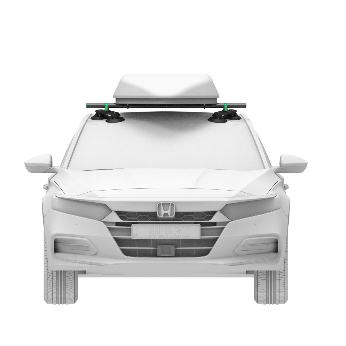 Barras de techo plegables TreeFrog con ventosas para Tesla Model 3, Y, S y X