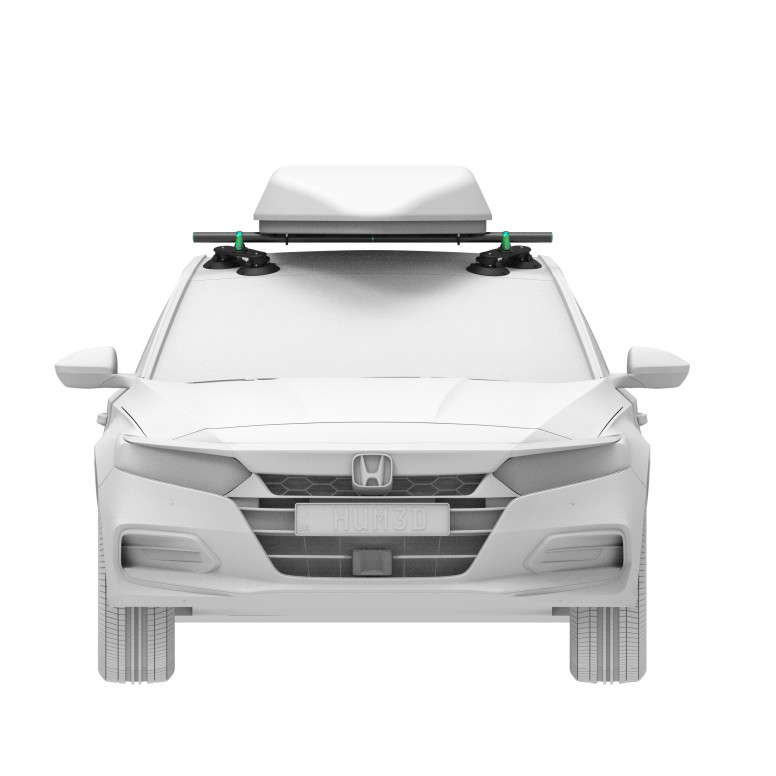 Barras de tejadilho dobráveis TreeFrog com ventosas para Tesla Model 3, Y, S e X