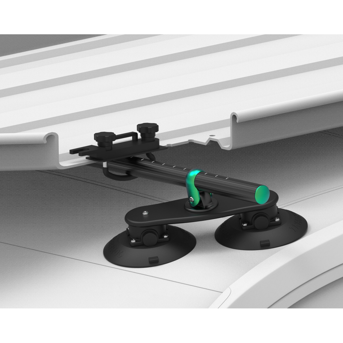 Barras de tejadilho dobráveis TreeFrog com ventosas para Tesla Model 3, Y, S e X