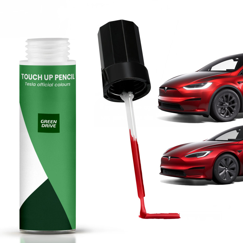 Retoucheringspen Tesla Model S og Model X til karrosseri og fælge