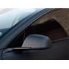 2 kpl mattamustaa muovista peilin suojusta Tesla Model 3 ja Model Y