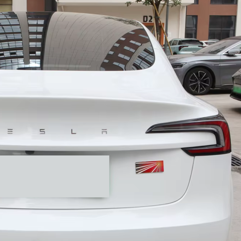 Logo LAUNCH EDITION per Tesla
