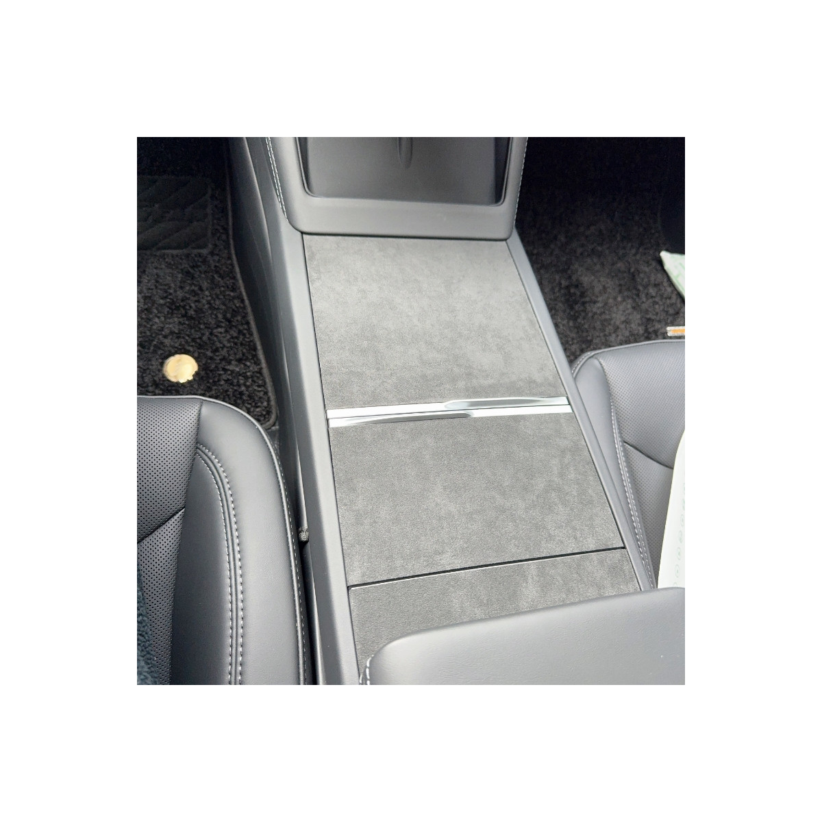 Consola central de Alcantara® original para Tesla Model 3 e Y