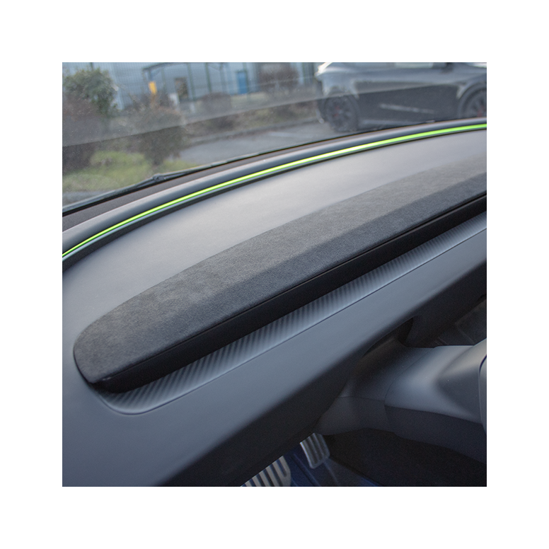 Inserto per cruscotto in carbonio per Tesla Model 3 Highland 2024+ e Model Y Juniper 2025+