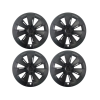Lot von 4 Radkappen Replica Warp 19 Zoll für Tesla Model Y