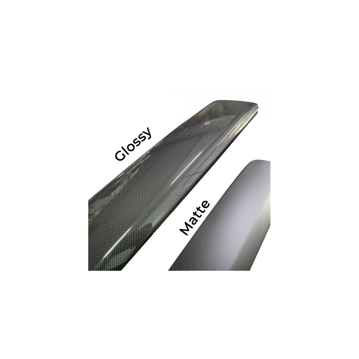 Painel de instrumentos em fibra de carbono "Plain Weave" para Tesla Model 3 Highland 2024+ e Model Y Juniper 2025+
