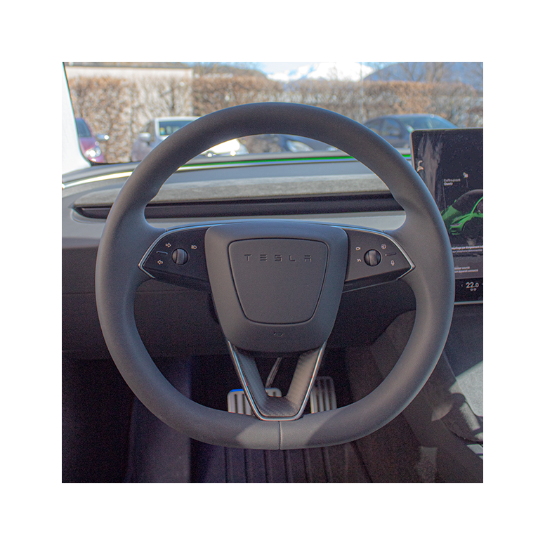 Karbónová vložka do volantu pre Tesla Model 3 Highland 2024+ a Model Y Juniper 2025+