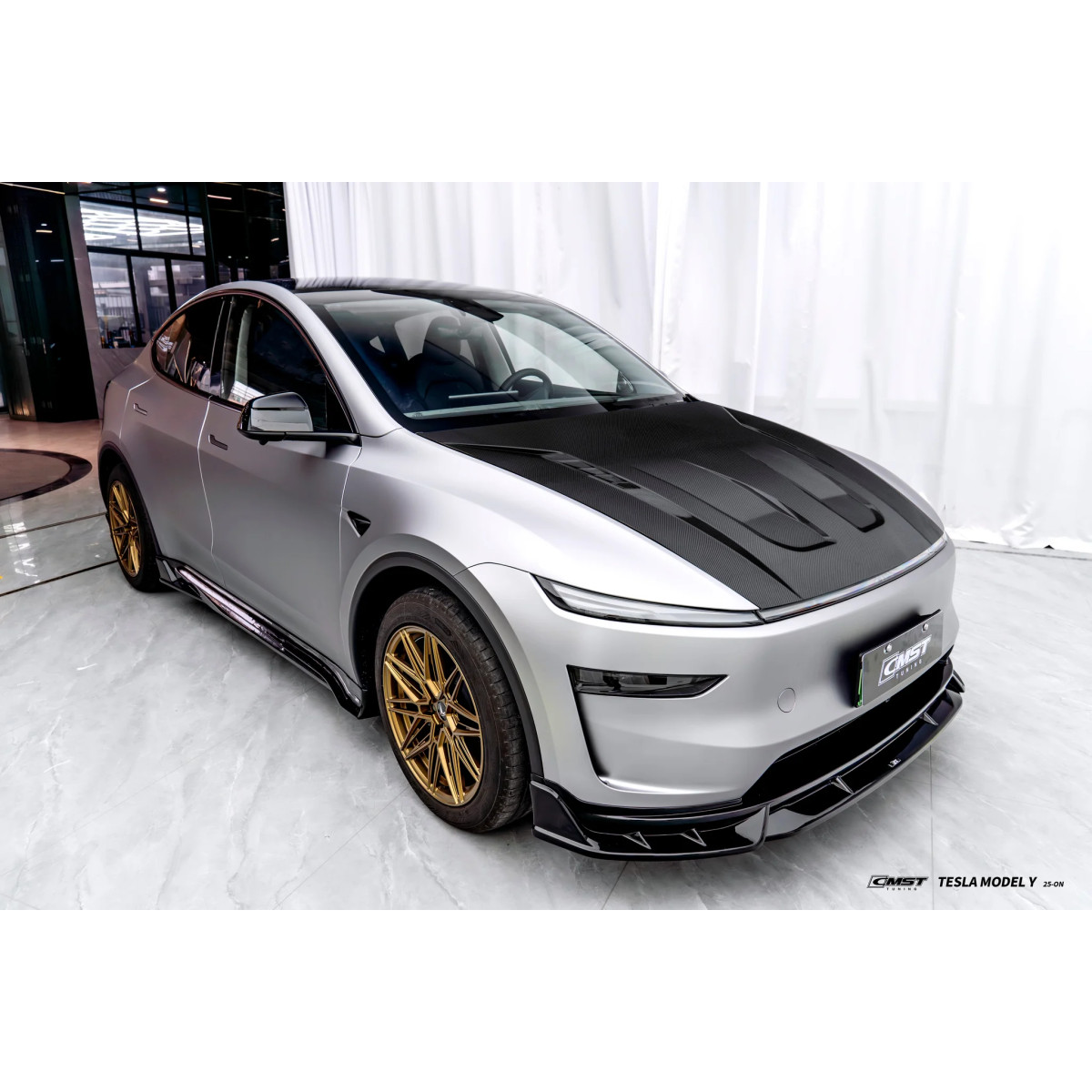 Capotă din carbon CMST V1 pentru Tesla Model Y 2025+ Juniper