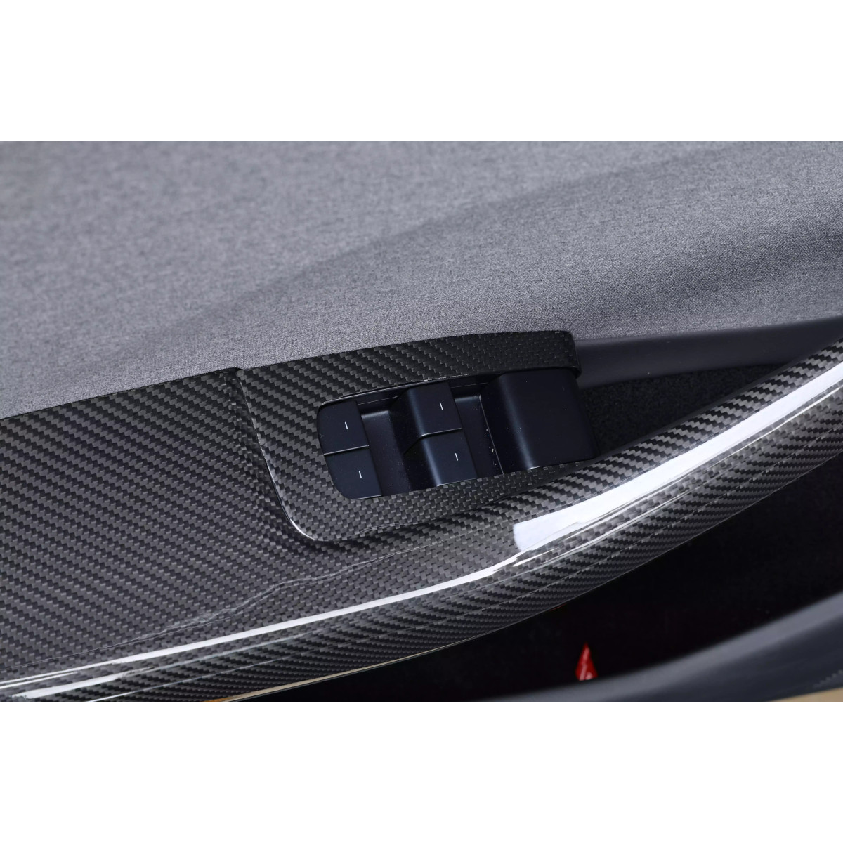 copy ofCarbon binnendeurknoppen - Tesla model 3 en Y