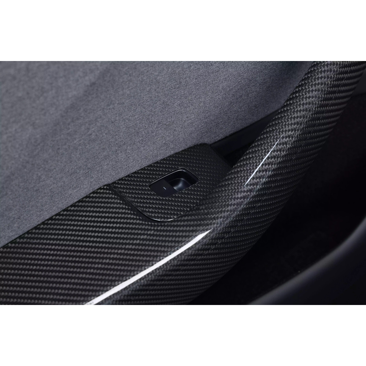 copy ofCarbon binnendeurknoppen - Tesla model 3 en Y
