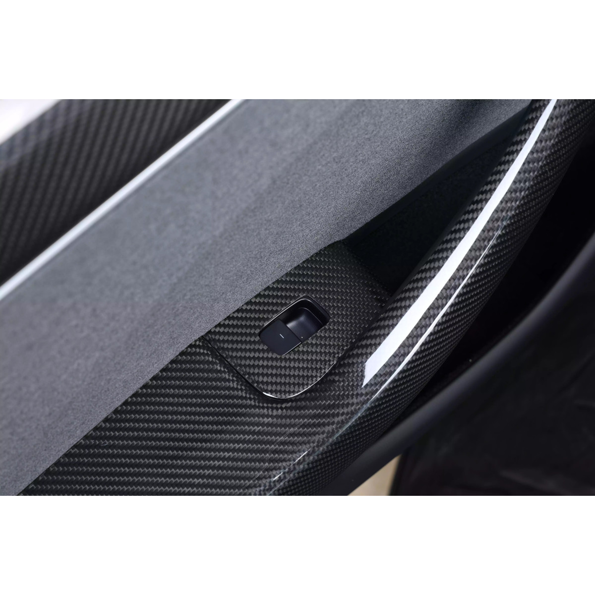 copy ofCarbon binnendeurknoppen - Tesla model 3 en Y