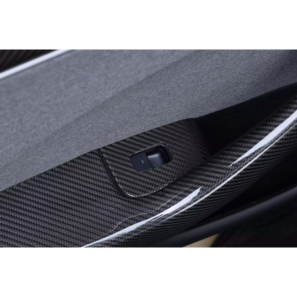 copy ofCarbon binnendeurknoppen - Tesla model 3 en Y