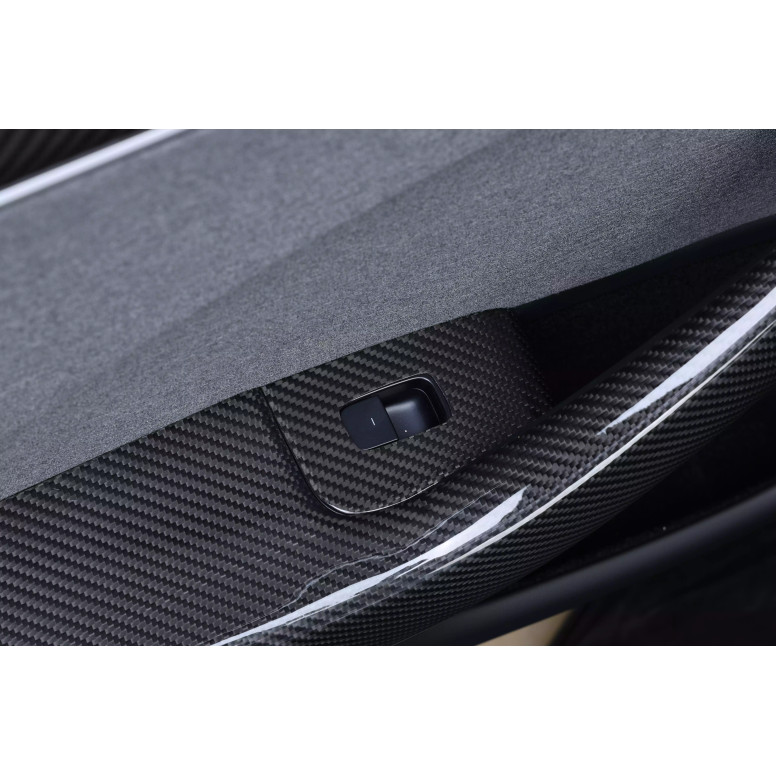 copy ofCarbon binnendeurknoppen - Tesla model 3 en Y