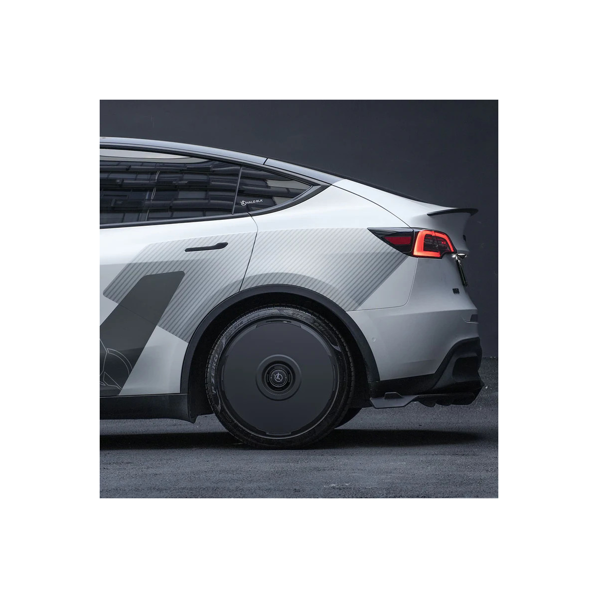 HaloBLK® HALODISC 2 navkapsler til Tesla Model Y