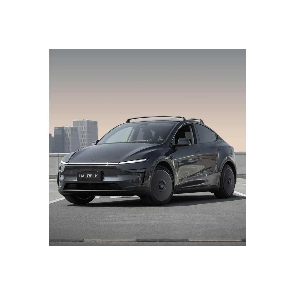 HaloBLK® HALODISC 2 navkapslar för Tesla Model Y